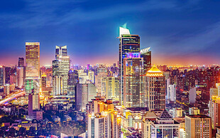 苏州吴中区夜景