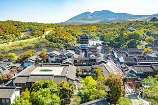镇江宝华山古街巷