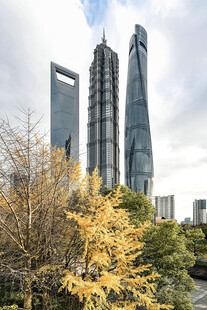 上海中心大楼景观