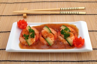 日式美味寿司摆盘精致