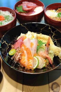 日式美味刺身拼盘