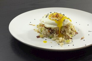 美味流心蛋盖饭