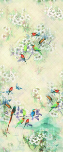 花鸟绘景图
