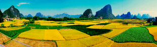 田园山水美景