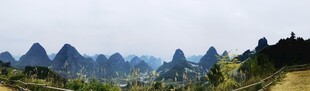 秀丽山峦风景图