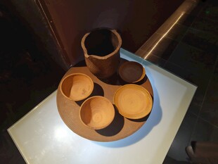 手工陶艺茶具作品展示