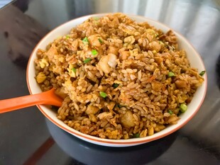 美味可口的家常蛋炒饭