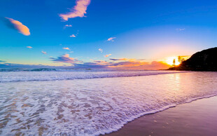 海边日落美景