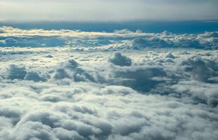 高空云海美景