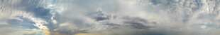 天空中的梦幻云彩