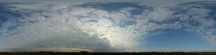 蓝天白云风景图
