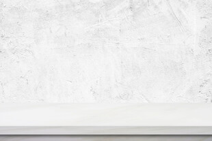 白色简约墙面置物台背景