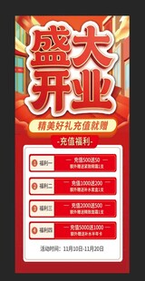 盛大开业促销展架