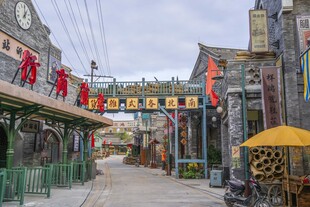 沂州古城仿民国街道 