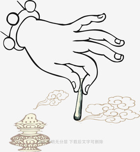 佛手拈香禅意悠然