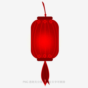 红色中式灯笼