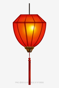 红色中式传统灯笼