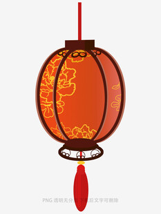 中式传统红灯笼