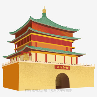中式古建筑塔楼