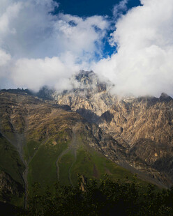 壮丽高山云雾景观