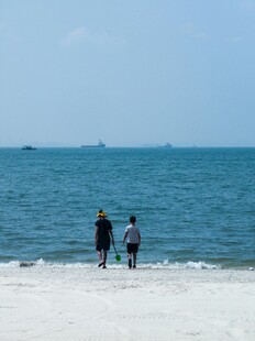 海滩