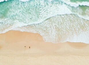 海边漫步
