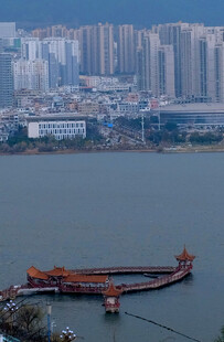 大理洱与城市建筑景观