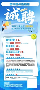 诚聘英才海报