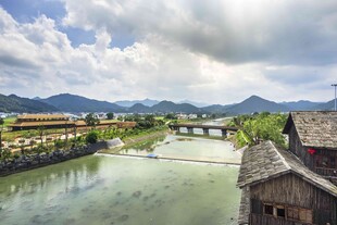 炭河千古情河畔风光美景