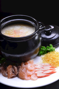 海鲜菌菇养生汤锅食材