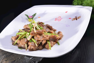 葱香小炒牛肉