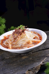 牛肉丝凉粉