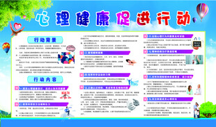 心理健康宣传栏