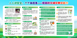 防灾减灾宣传栏