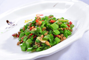 香辣蚕豆菜肴