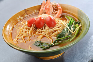 鲜虾番茄风味美味面条