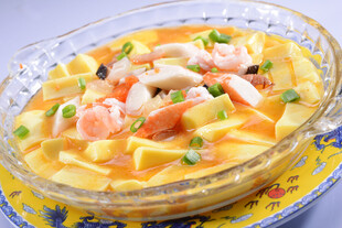 虾仁豆腐羹