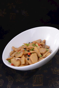 美味小炒杏鲍菇