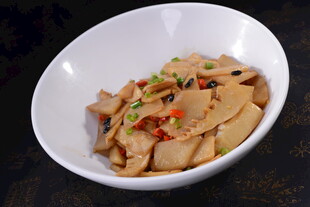 香辣美味炒杏鲍菇