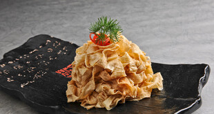 美味酥脆凉拌豆皮