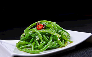 清炒豆角丝