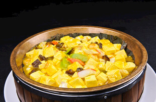 木桶豆腐煲