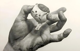 手素描