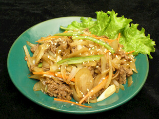 牛肉炒洋葱