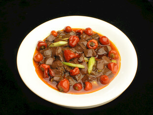 泡椒鸭血