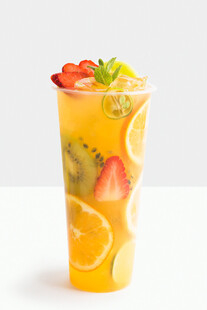 缤纷水果茶
