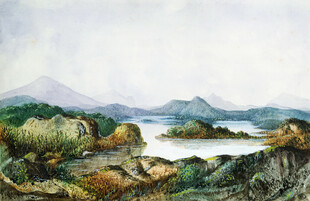 山水风景油画