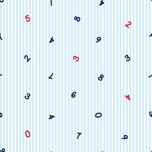 数字字母条纹图案背景