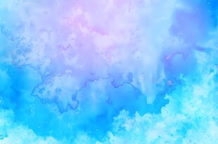 梦幻蓝紫渐变水彩背景