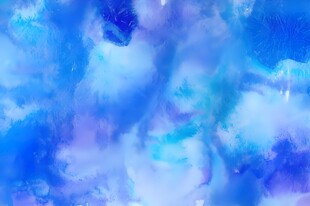 梦幻蓝色水彩纹理背景